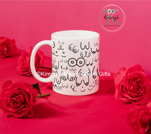 Naughty Valentines mug of her