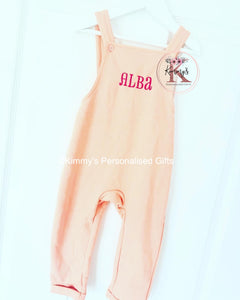 Pink Overall/Dungarees