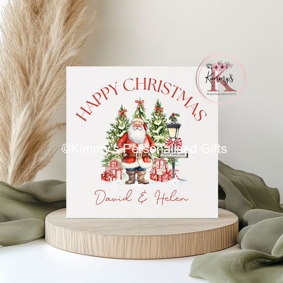 Santa Christmas Card