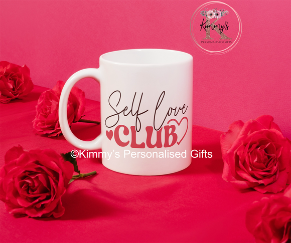 Self love club mug