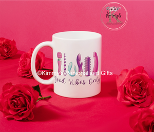 Good vibes only mug