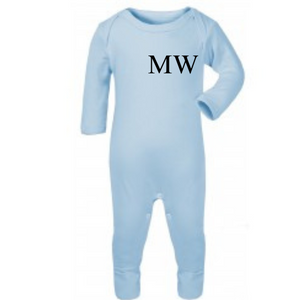 Baby Blue Sleepsuit