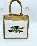 Teacher Jute Tote Bag