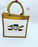 Teacher Jute Tote Bag