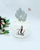 Red Glitter Antler Treat Bag