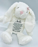 Poem Bunny - 4 colours to choose from