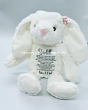 Poem Bunny - 4 colours to choose from