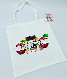 Teacher Tote Bag