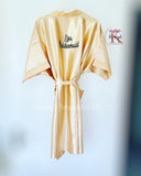 Champagne Plain Style Robes