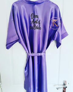 Lilac Plain Style Robes