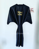 Black Plain Style Robes