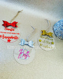 Glittered Family Bauble