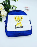 Animal Blue Backpack