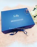 Navy Personalised Magnetic Gift Boxes