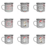 Enamel Christmas Mug