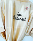 Champagne Plain Style Robes
