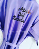 Lilac Plain Style Robes