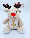 Reindeer Toy, Plush Reindeer