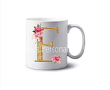 Gold Initial Mug